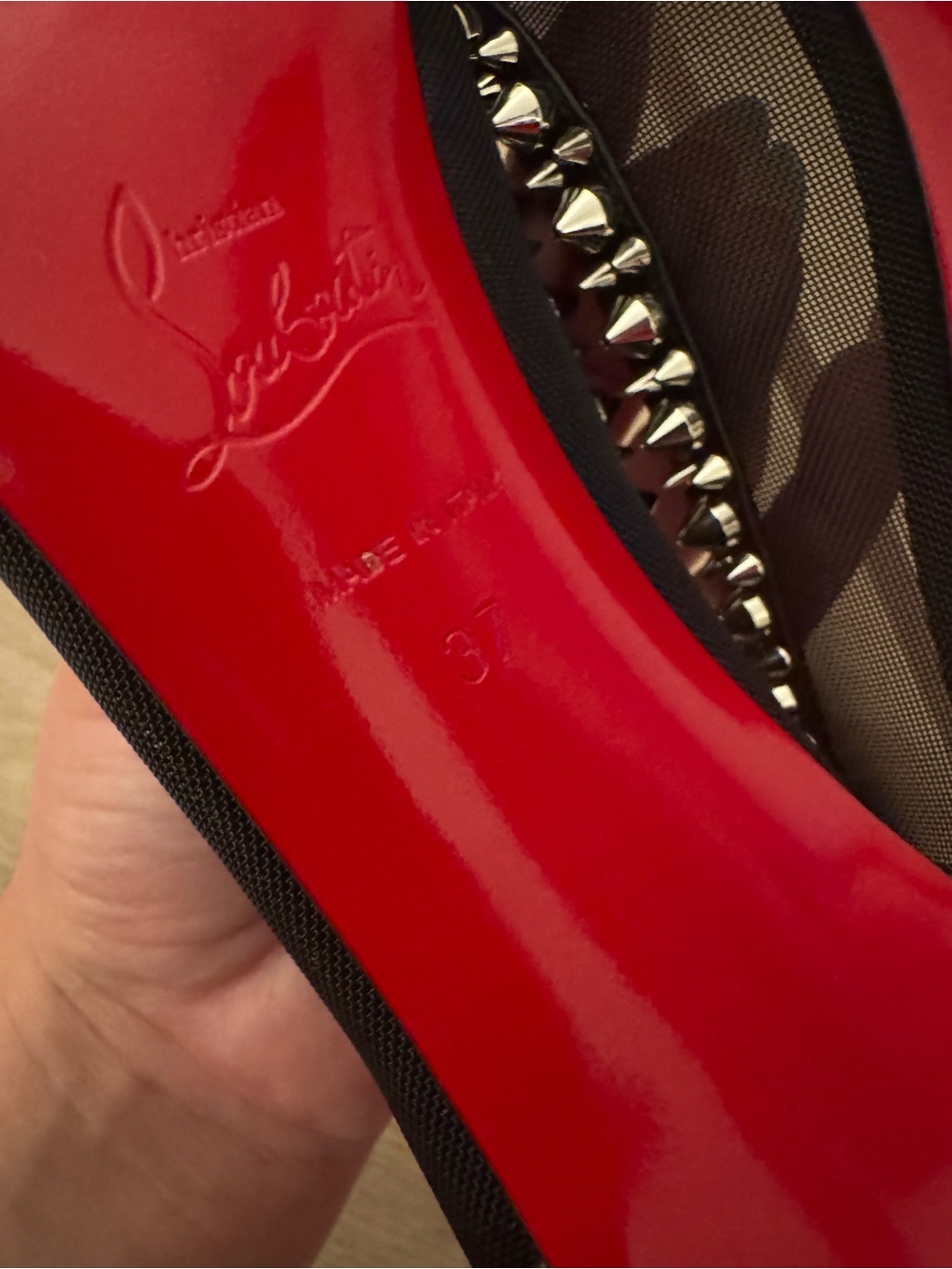 Christian Louboutin Brown Kraft Shoe Box with Red Dot - Picture 8 of 10